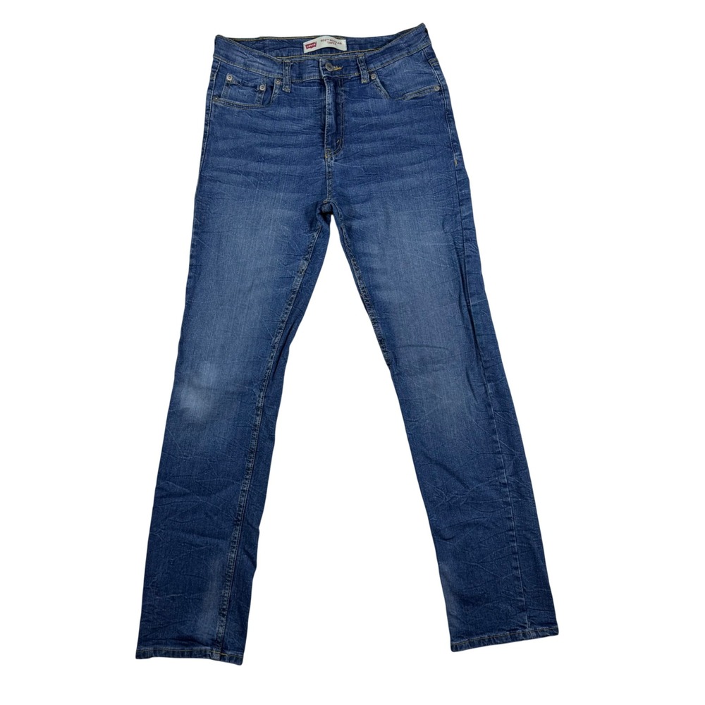 Levis 502 Regular Taper Youth Boys Jeans Medium Wash Denim Blue 18REG W29 L31